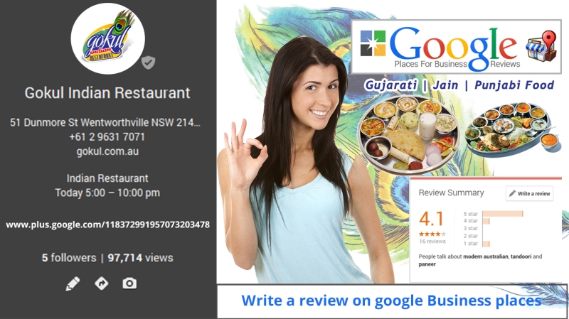 Google_Local_Business_Review_design Gokul Restaurant